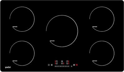 Inductie Kookplaat - 5 Zones - Koken Thuis - Booster Functie - 90 cm - Zwart