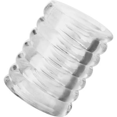 Doc Johnson Titanmen Cockcage - Cockring - Transparant - 5 cm - Ø 40 mm