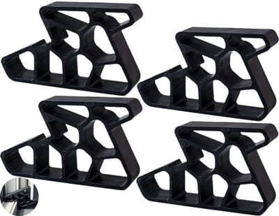 Raam Uitzetter - Raamstopper - 4 Stuks - 9,3 × 5,3 × 1.9 CM - Deurstopper - Vensterstopper - Tools Deurstopper - Deur- en Raambevestiging - Raamsluiter - Raamslot - Raambegrenzer - Vensterbegrenzer - Raamvergrendeling - Venstervergrendeling