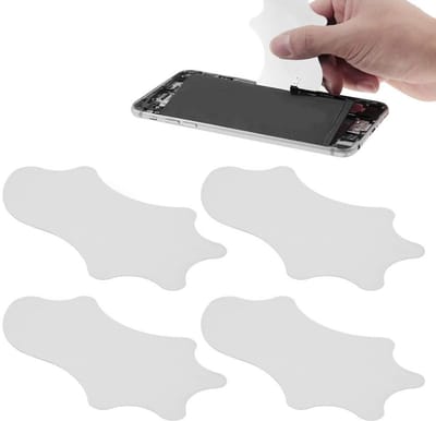 Dailygoods - Metalen Pry Tool - Mobiele Telefoon Reparatie - Professionele Gereedschapset - Zilver - Roestvrij Staal - Ultra Dunne Demonteren Kaart -...