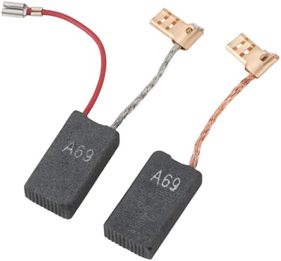 Dailygoods- Koolborstels Roterende Hamer 6,3x12,5x23mm - Compatibel met GBH 5-40DE - GSH 5CE - 11264EVS/11241EVS - Consistente Motorprestaties - Motorborstel