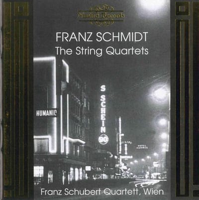 Franz Schubert Quartet Of Vienna - Schmidt: The String Quartets (CD)