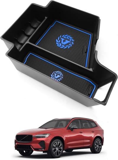 Praktische Opbergdoos voor Middenconsole voor Volvo Modellen 2017-2025, Met Antislip Bodem en Verbeterde Opbergruimte, Ideaal voor Organisatie en Ruimtebesparing