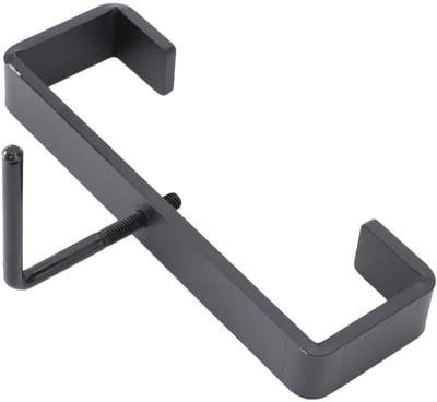 Dailygoods - 4 Inch Beton Postclip voor Vogelhuisje en Mailbox - Zware Klembeugel van Koolstofstaal