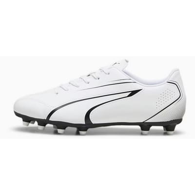 Puma Kinder/Kinder Vitoria Voetbalschoenen (Wit/zwart)