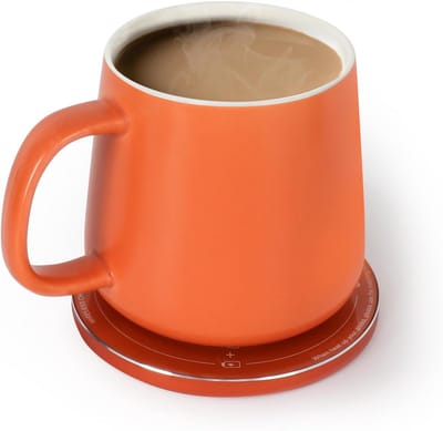 Slimme bekerwarmer met draadloze oplaadfunctie voor thuis of op kantoor