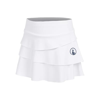 Quiet Please Flounce Rok Meisjes-wit