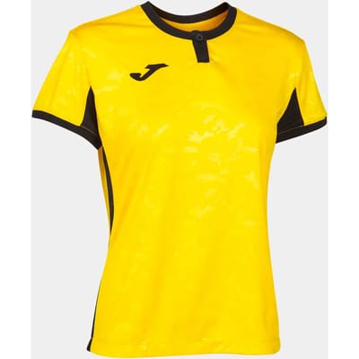 Joma Toletum Ii T-shirt Met Korte Mouwen Geel S Vrouw