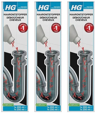 HG Haaronstopper 3 stuks + GRATIS KwastenDiscounter handschoenen