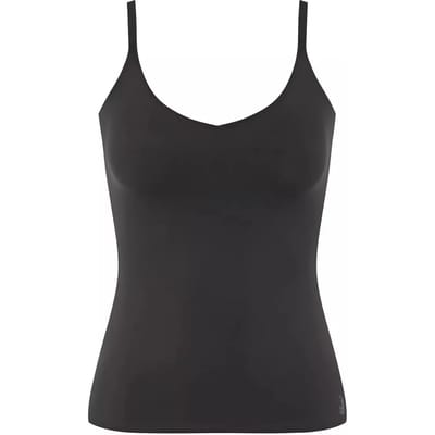 sloggi ZERO Feel 2.0 Spaghetti Top Dames Onderhemd - Zwart - Maat XS