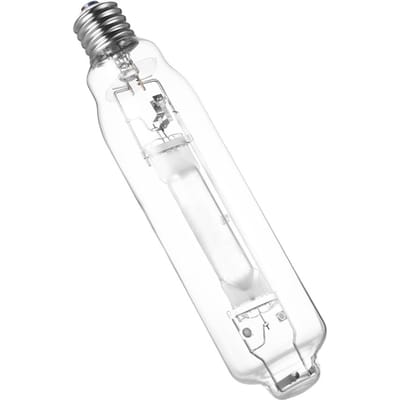 Ampoule aux halogénures métalliques 1000 W 6000 K Lampe de croissance végétative Lampe MH à spectre complet pour plantes d'intérieur transparent