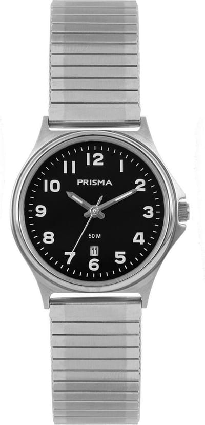 Prisma Dameshorloge P.1692.54VE Rekband Zilver