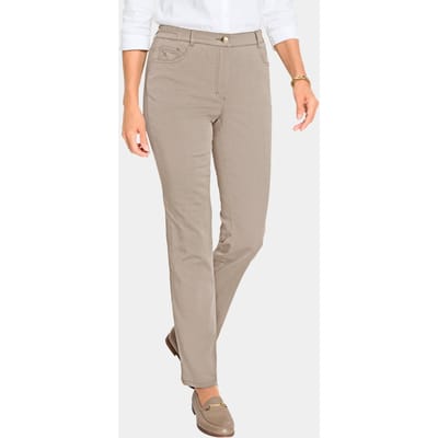 Goldner Stretchbroek Katoenen broek met gedeeltelijk elastische tailleband