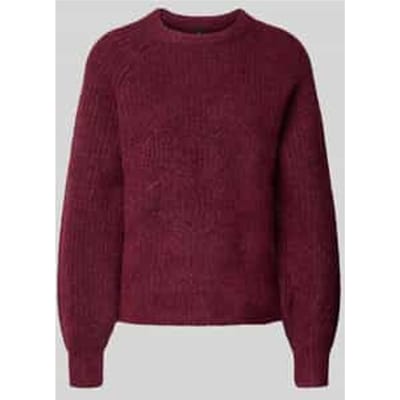 Relaxed fit gebreide pullover met wol, model 'GILA'