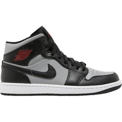 Jordan 1 Mid Shadow Red 45 gray