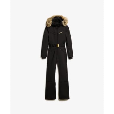 Superdry SKI SUIT Dames Skipak - Black - Maat L