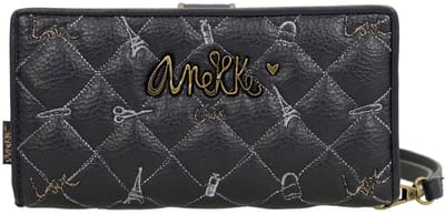 Anekke portemonnee Boutique RFID Wallet Multicolor donkerblauw