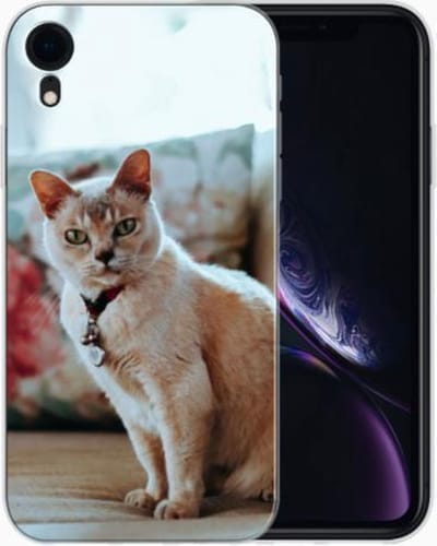 Apple iPhone Xr TPU Hoesje Maken met Foto en Naam