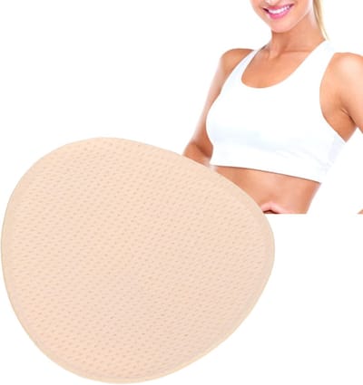 Artificial Symmetrical Chest - Triangular Mastectomy Prosthesis - Concave Bra Pads - Push Up Bra Inserts voor Mastectomie - XXL
