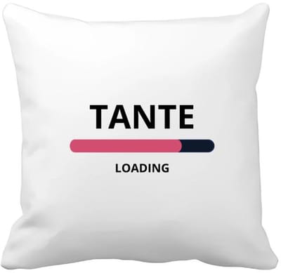 Akyol - tante loading Kussen hoes - Tante - ochtendkoffie laden - verjaardagscadeau - verjaardag - cadeau - cadeautje voor tante - tante artikelen - kado - geschenk - gift - 40 bij 40 cm