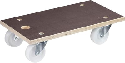 Robuuste Transport Dolly tot 500 kg voor Zware Lasten en Meubels in Werkplaats en Thuis