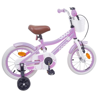 vidaXL - Kinderfiets - 12 - Inch - voor - 2-4 - jaar - oud - Paars