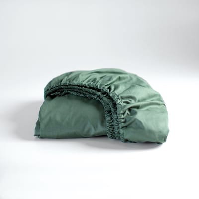 Cinderella - Weekend - Hoeslaken - tot 25 cm matrashoogte - Katoen - 70x200 cm - Groen