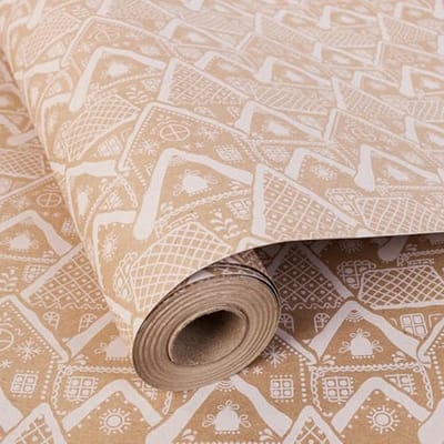 Bruin Kraftpapier Roll voor Cadeauverpakking - 43 cm x 15 m