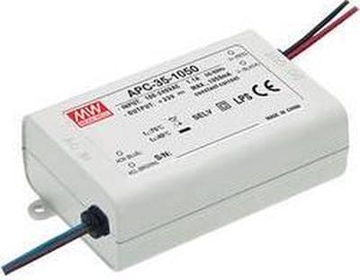 Mean Well APC-35-700 LED-driver Constante stroomsterkte 35 W 0.7 A 15 - 50 V/DC Niet dimbaar, Overbelastingsbescherming