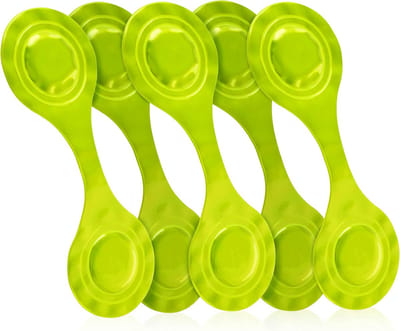 Reflectoren set van 5 - Groene kleur - Magnetisch - Verhoog zichtbaarheid voor kinderen - ShopVlot