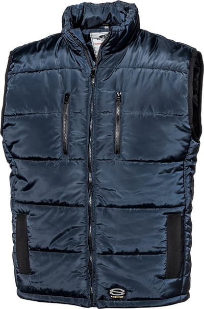 SIR SAFETY KENDO Bodywarmer Werkjas HEREN Veiligheidsjas Marineblauw - Waterafstotend - Verstelbaar Trekkoord - Meerdere Zakken