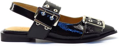 Shoecolate Zwart slingback 1.15.52.500 black ZWART