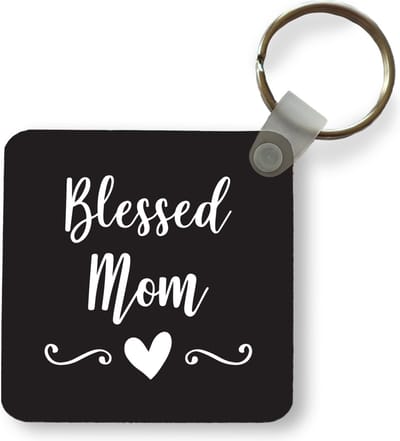 Sleutelhanger - Uitdeelcadeautjes - Moederdag - Cadeau - Quotes - Plastic