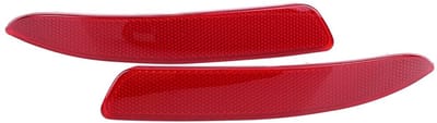 Allecto - Achterbumper Reflector - Voor BMW E70 X5 - 2007-2013 Model - OEM 63217158949 - Veiligheid en Zichtbaarheid - Geschikt voor Voertuigen - Rood