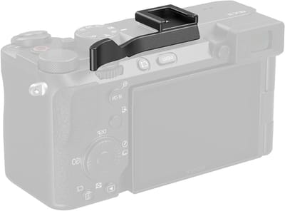 Ergonomische Duimgreep voor Sony Alpha 7C II/Alpha 7CR/Alpha 7C, Inclusief Koudschuh voor Accessoires, Lichtgewicht Ontwerp van Slechts 8g