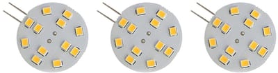 Spectrum LED Insteeklampje G4 2W - 12V - 190 Lumen - 3000K Warm wit - Gezellig licht - Energiezuinig - 3 stuks
