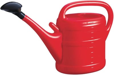 Kunststof Gieter 10 Liter Rood - Tuinaccessoire