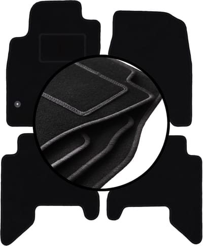 Complete set veloursmatten voor: Nissan Pathfinder R51 SUV (2004-2014)