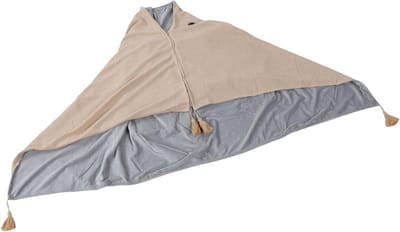 Verwarmde Sjaal - Elektrische Deken - Warm Blijven - 3 Warmtestanden - 34 x 8 cm - Grijs