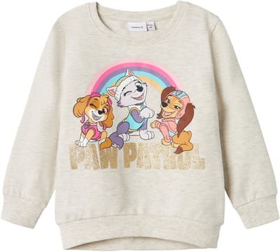 NAME IT NMFNAFEMA PAWPATROL SWEAT BRU CPLG Meisjes Trui - Maat 86