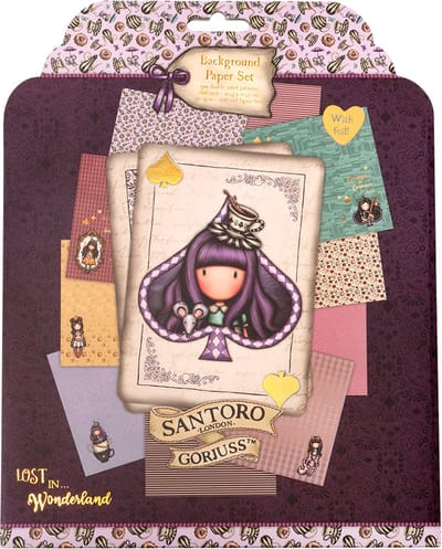 Studio Light Gorjuss Lost in Wonderland Paper Set 5x2 Double-Sided Designs