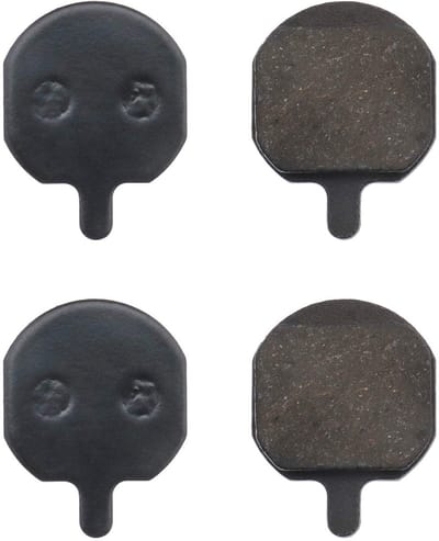 Dailygoods- Fiets Schijfrem Pads - 2 Paar - Semi-metaal/Metaal - Dikte 4 mm - Afmetingen 27 x 20 mm - Slijtvaste Harsverbinding - Remblokken