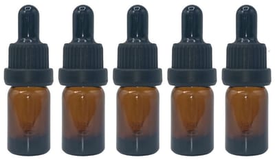 Pipetflesjes 5ml - 10x Glazen 5ml Flesjes met Pipet - Pipetflessen - Garantiesluiting