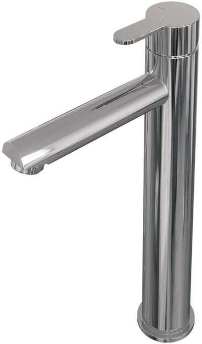 Brauer Chrome Edition Verhoogde Opbouw Wastafelmengkraan Model D Chroom