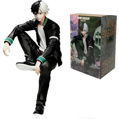 15CM Anime WIND BREAKER Sakura Haruka Figuur Kaji Ren Noodle Stopper Figuur Zittend Figuur Speelgoed Cadeau Pop Actiefiguur Voor Kind