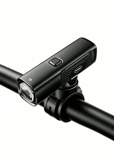 Fietslamp - 800 lumen - Type-C-oplader - Grote batterij van 5000 mAh - Waterdicht en duurzaam - Slimme batterijbeveiliging