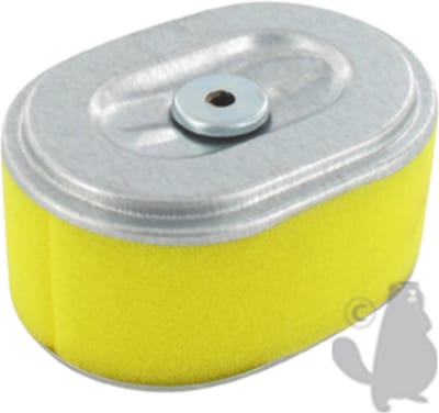 Luchtfilter voor HONDA GX110 oud model 3,5 PK & GX120 nieuw model 4 PK. Vervangt origineel: 17210-ZE0-505 - L: 102mm, br: 73mm, H: 54mm.