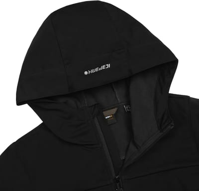 ICEPEAK - kline jr - Softshell jack jongens - Zwart