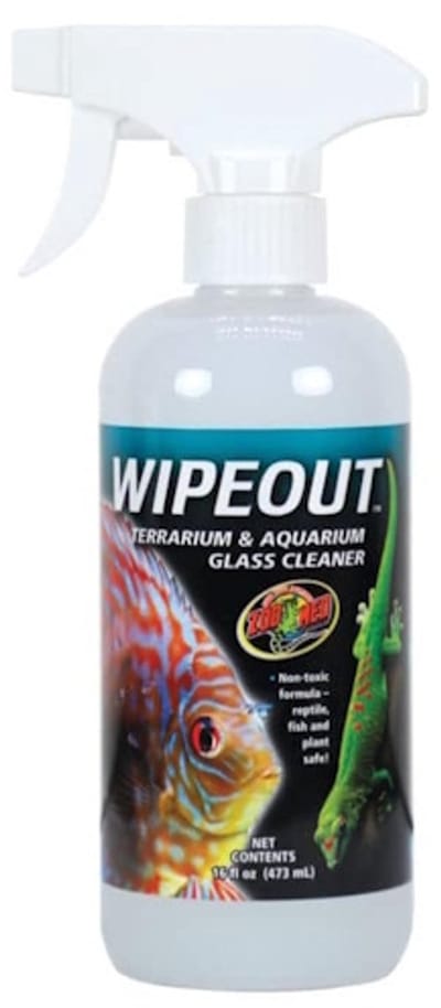 Zoo Med Wipe Out Terrarium Cleaner 473ml glasreiniger voor terrarium, aquarium en paludarium