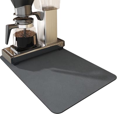 Dailygoods- Afdruipmat 30 x 50 cm - Absorberende Droogmat - Siliconen - Hittebestendig - Vaatwasserbestendig - Duurzaam Materiaal